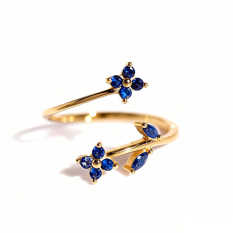 Something Blue Adjustable Ring