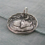 Vintage Crescent Night Whisper Necklace