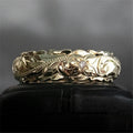 Hummingbird Garden Band Ring