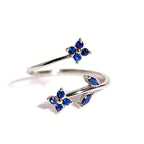 Something Blue Adjustable Ring