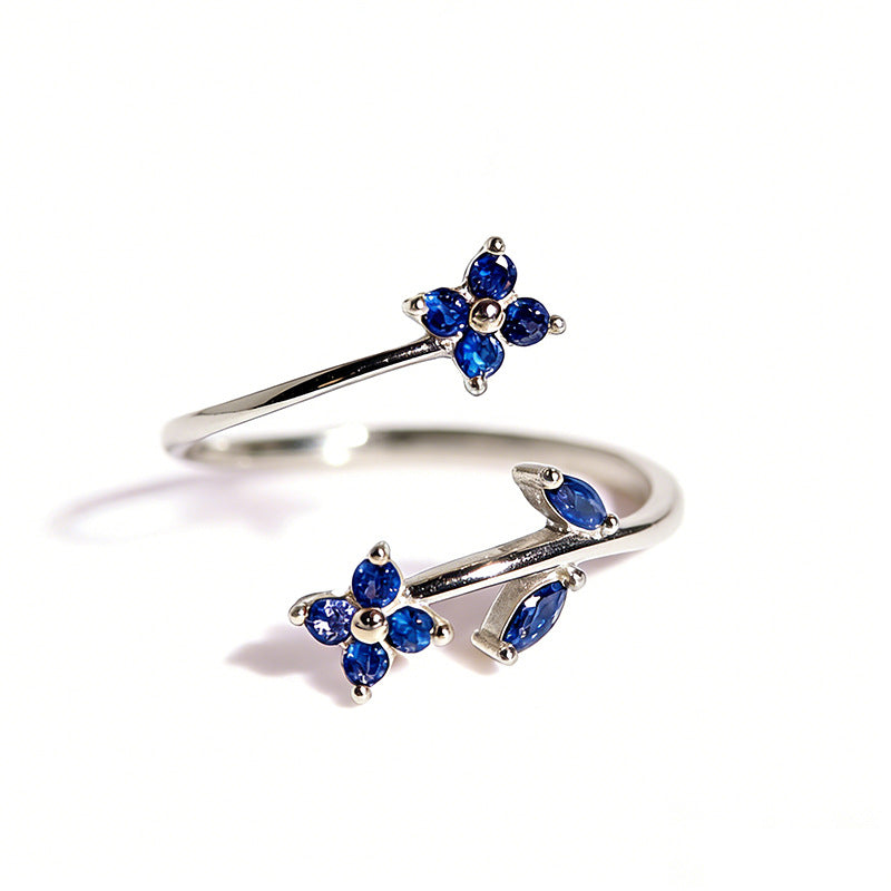 Something Blue Adjustable Ring