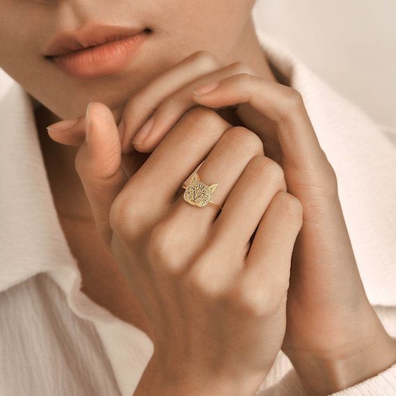 Custom Pet Portrait Ring