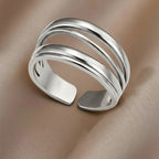 Delicate Artisan Gold Ring