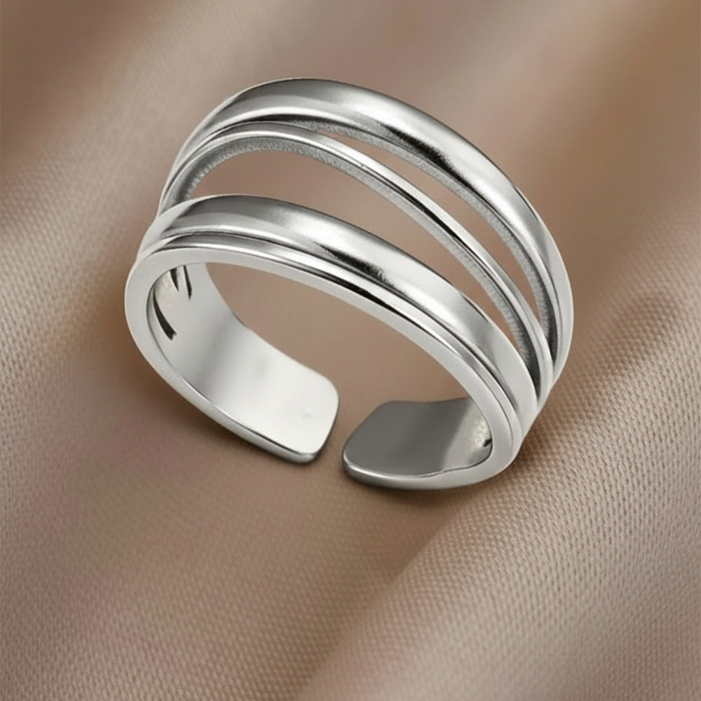 Delicate Artisan Gold Ring