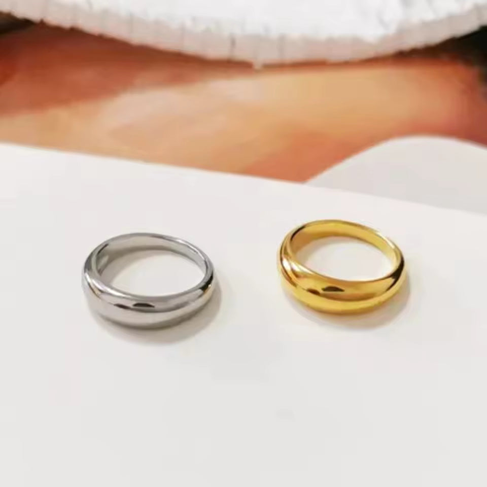 Dome Minimalist Ring