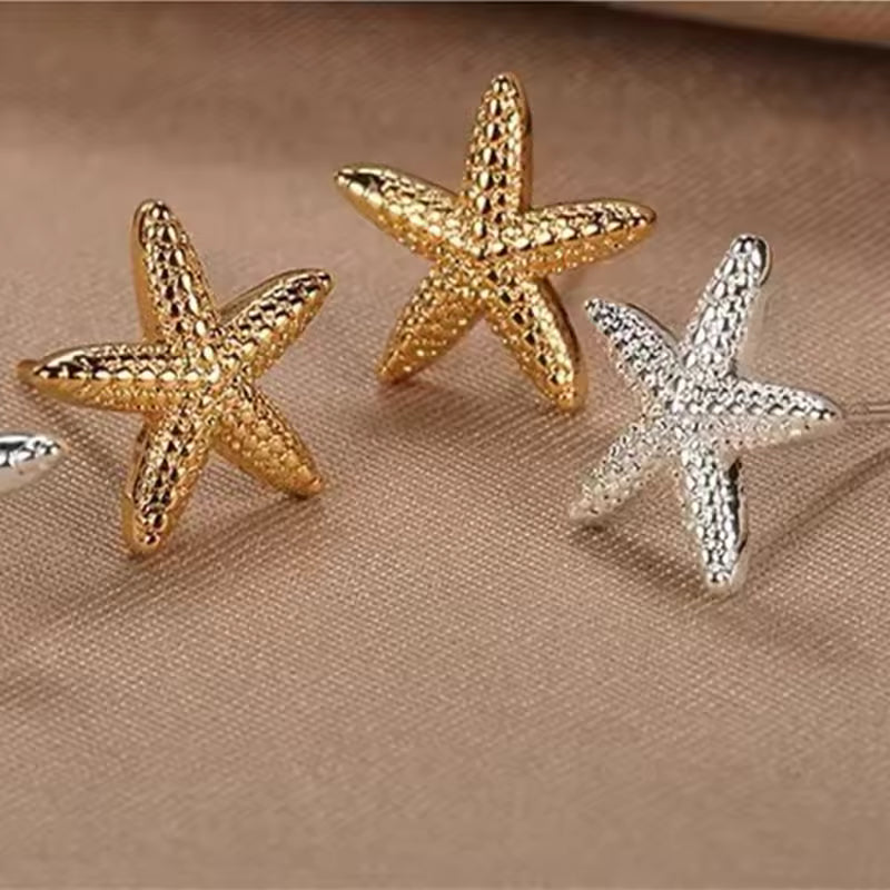 Starfish Stud Earrings