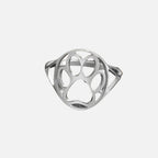 Open Paw Ring In Stainless Steel – Lightweight & Stylish