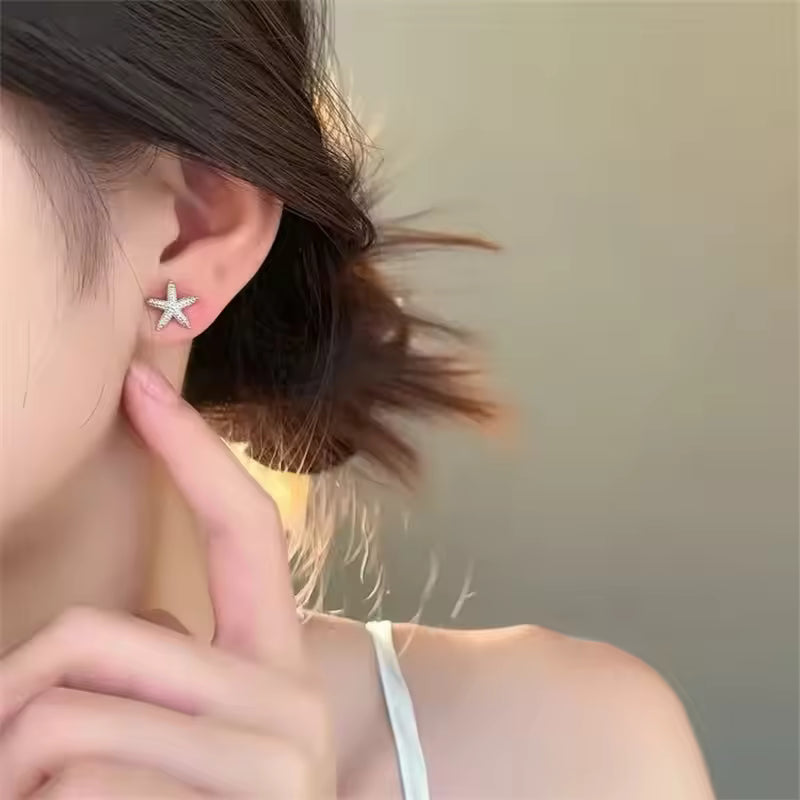 Starfish Stud Earrings