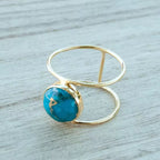 Handmade Aquamarine Ring