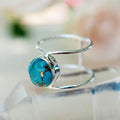 Handmade Aquamarine Ring
