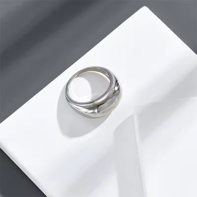 Gold Dome Statement Ring
