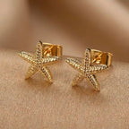Starfish Stud Earrings