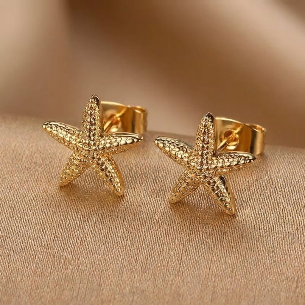 Starfish Stud Earrings