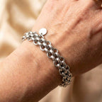 Vintage Chain Silver Bracelet