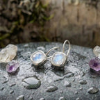 Vintage Moonstone Cubic Earrings