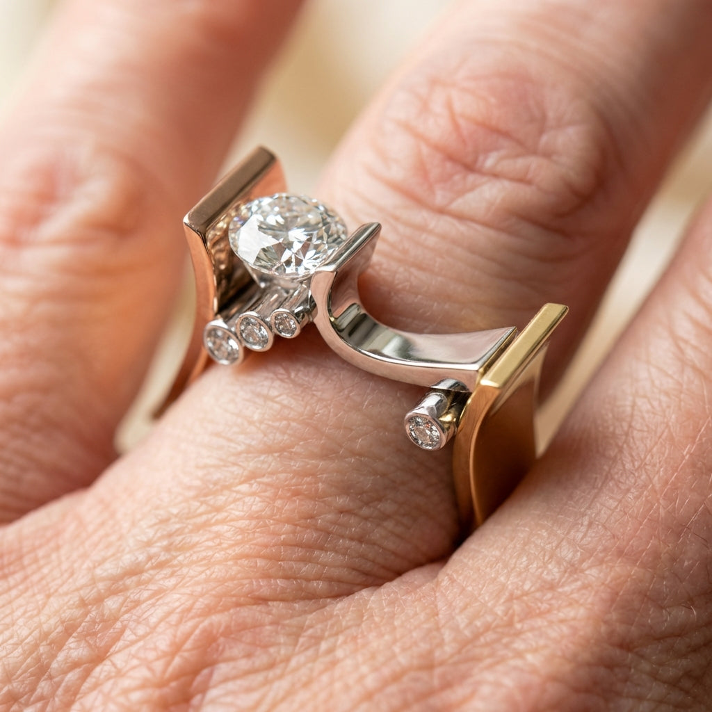 A Vintage Ring With Unique Style