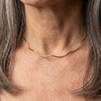Vintage Thin Golden Necklace