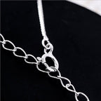 Crescent And Cat Elegant Cat Necklace