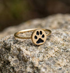 Custom Paw Print Ring