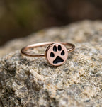 Custom Paw Print Ring