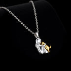 Hug Pendant Necklace With Bonus Earrings – Offer