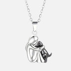 Hug Pendant Necklace