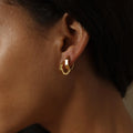 Romantic Gold Earring for Special Moments