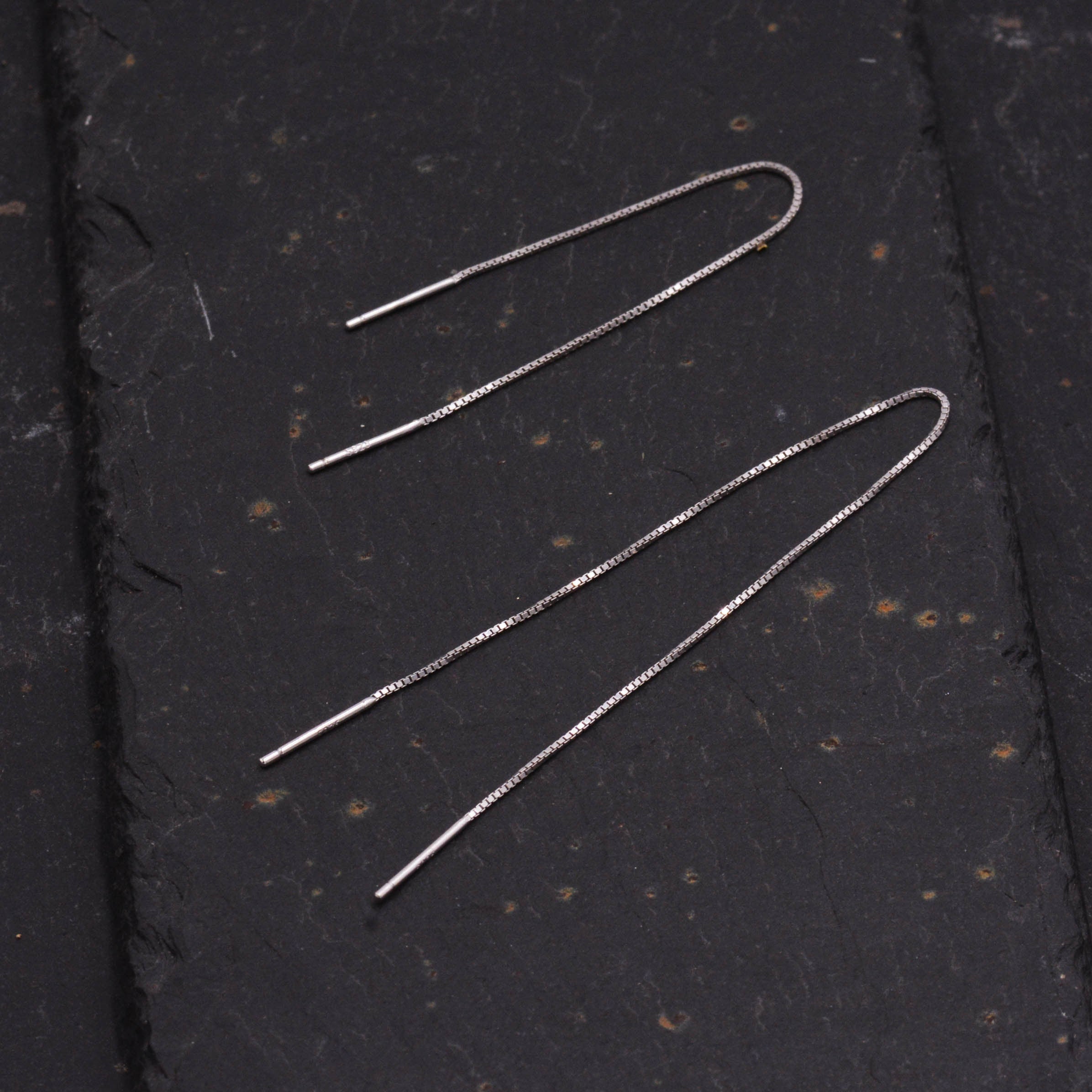Sterling Silver Minimalist Long Ear Threader