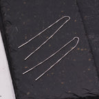 Sterling Silver Minimalist Long Ear Threader
