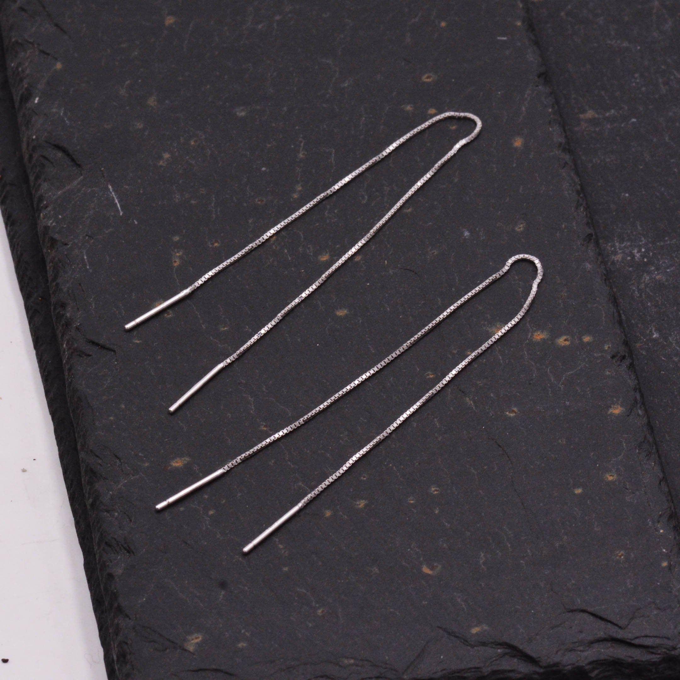 Sterling Silver Minimalist Long Ear Threader