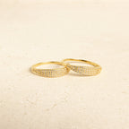 Pave Signet Ring by Caitlyn Minimalist • Skinny Pave Ring • Stacking Ring • A Must Have • Diamond Signet Ring • RR034