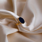 Midnight Hour Onyx Oval Ring