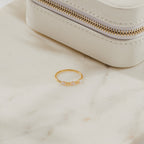Delicate Opal Ring by Caitlyn Minimalist • Diamond Opal Marquise Ring • Dainty Gold Celestial Jewelry • Promise Ring • Gift for Her • RR072