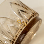 Vintage Pearl & Diamond Ring