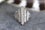 Raw Crystal Ring Alternative Engagement Ring Crystal Point Ring Raw Crystals and Stones Raw Crystal Jewelry
