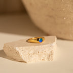 Mood Signet Ring Gold