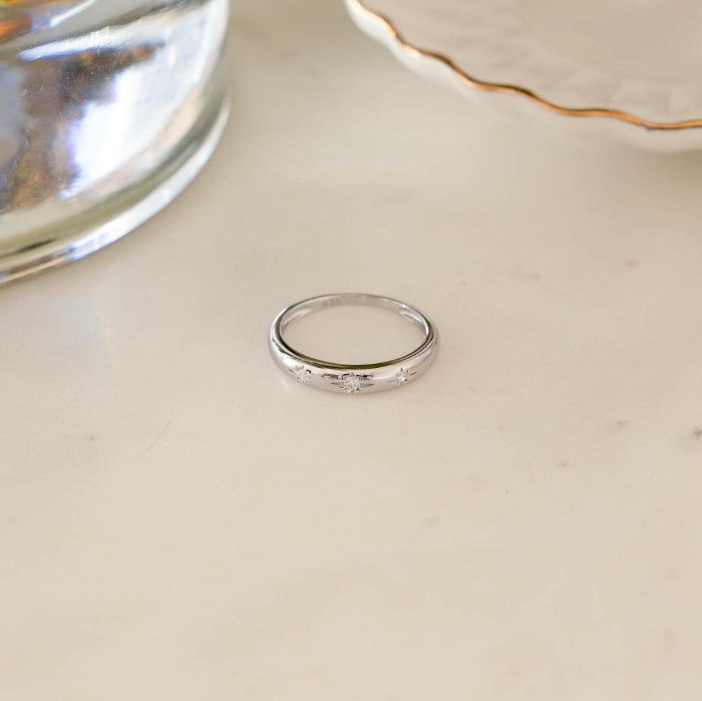 Starburst Diamond Ring