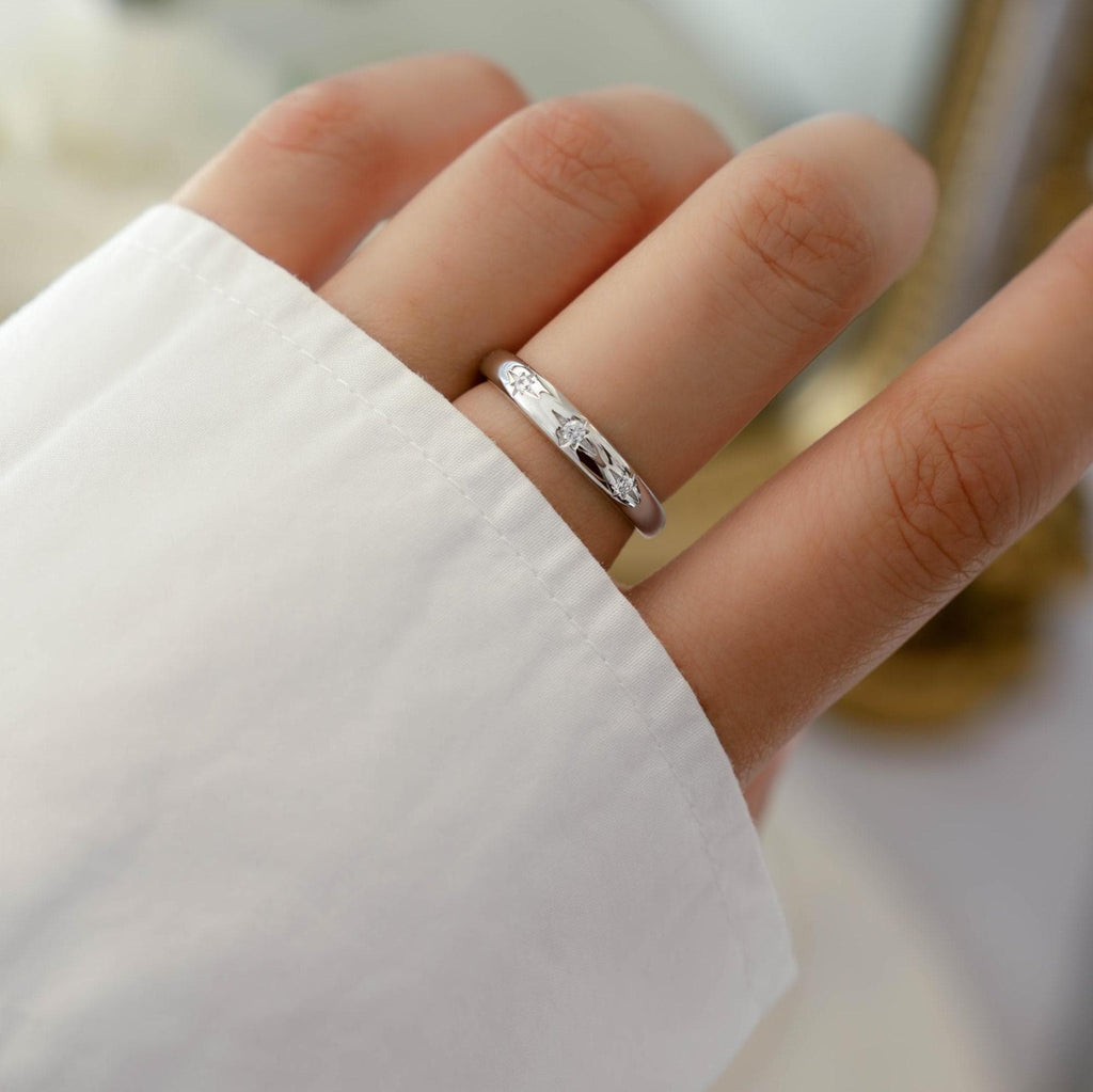 Starburst Diamond Ring