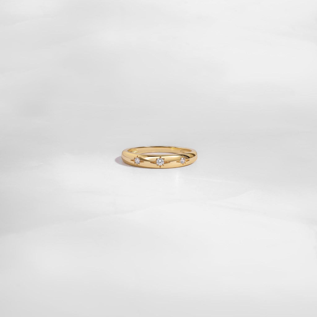 Starburst Diamond Ring