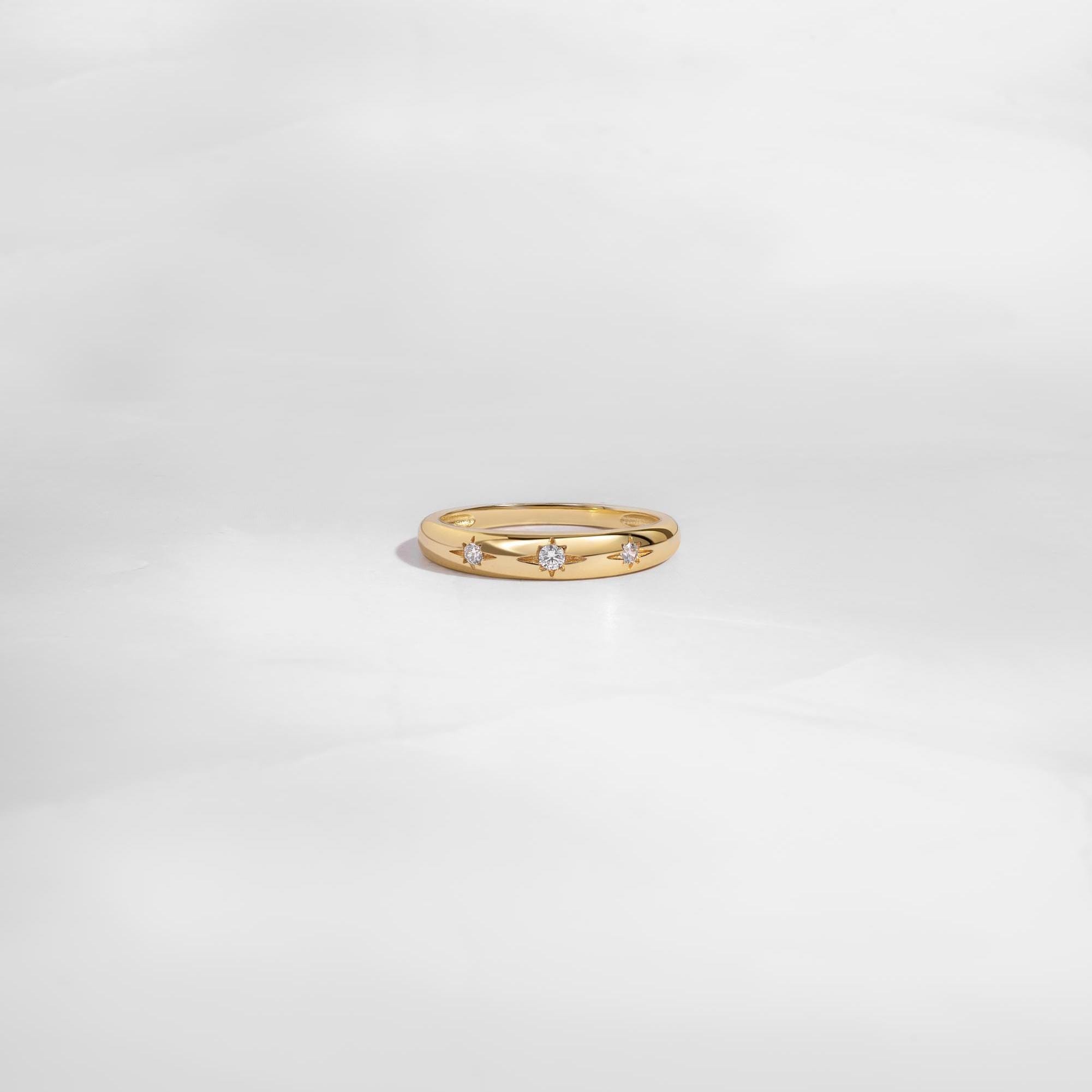 Starburst Diamond Ring