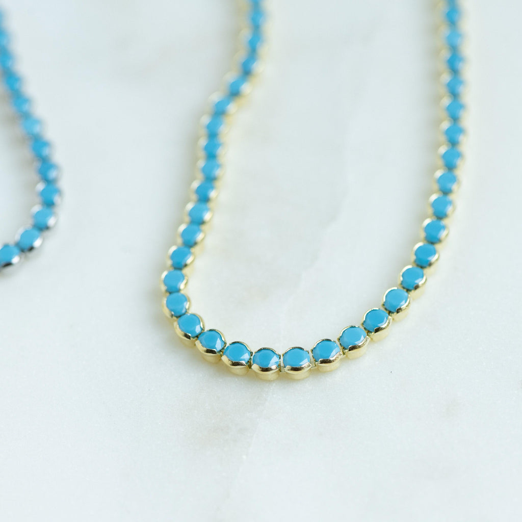 Turquoise Tennis Bracelet