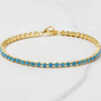 Turquoise Tennis Bracelet