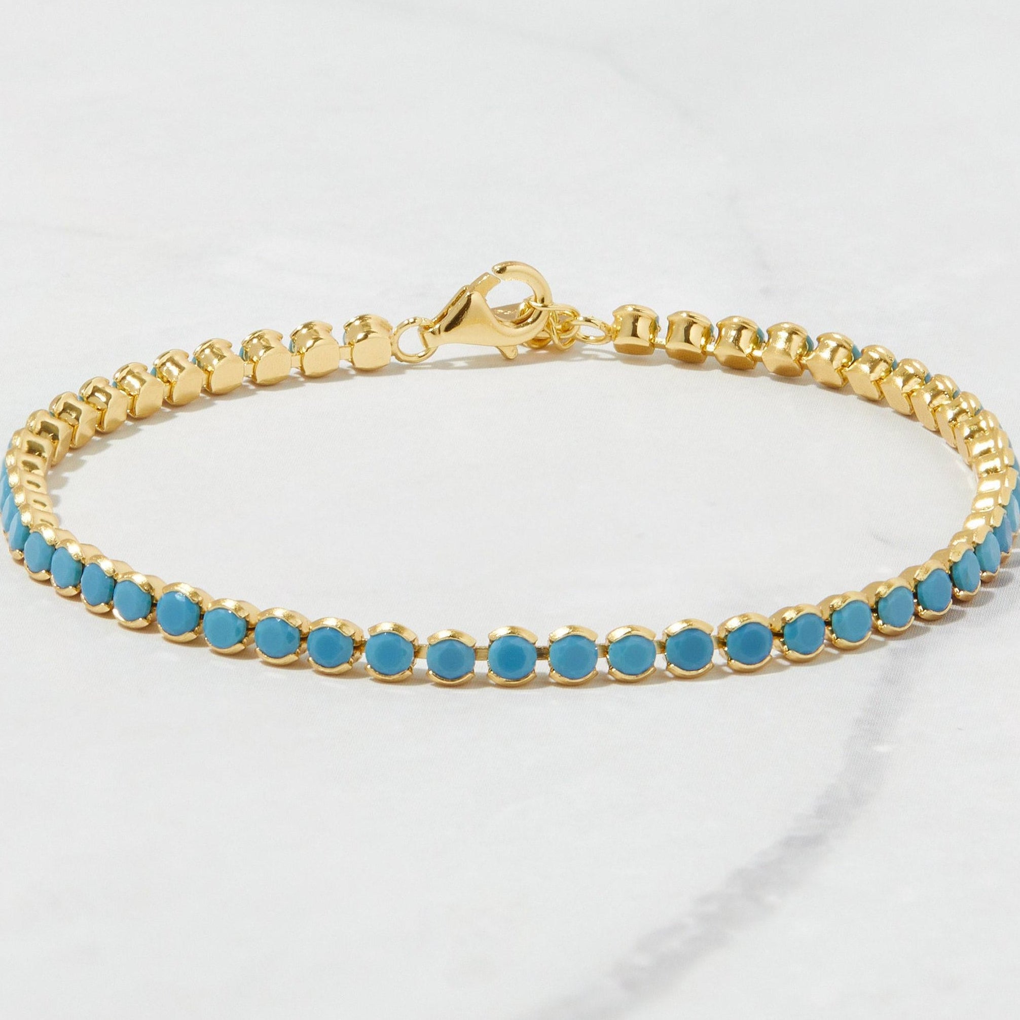 Turquoise Tennis Bracelet