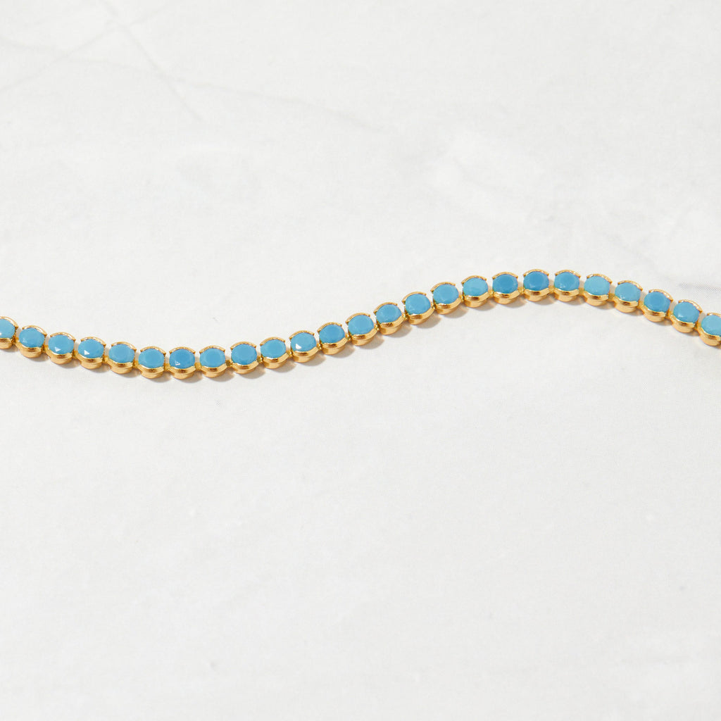 Turquoise Tennis Bracelet