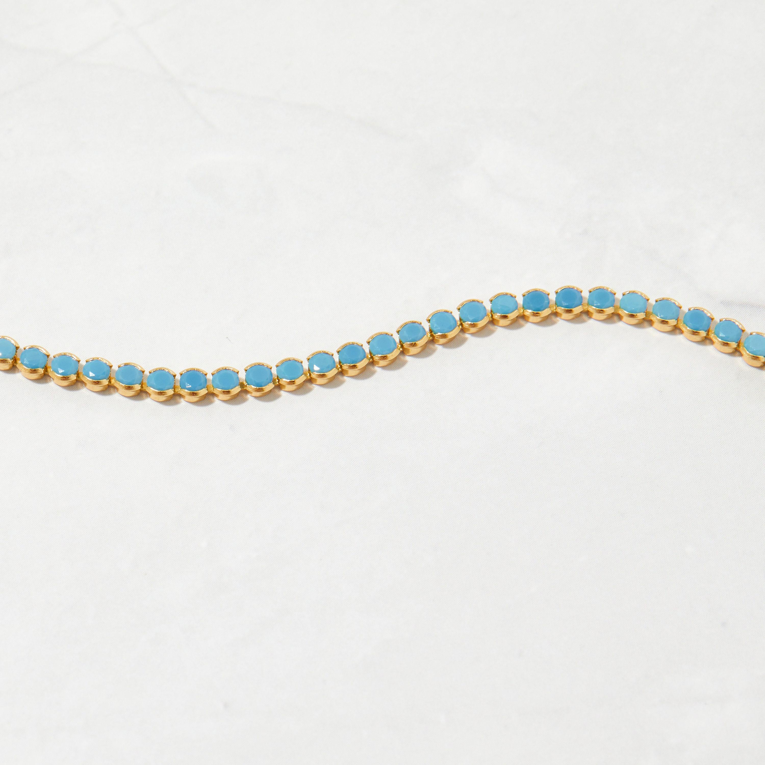 Turquoise Tennis Bracelet