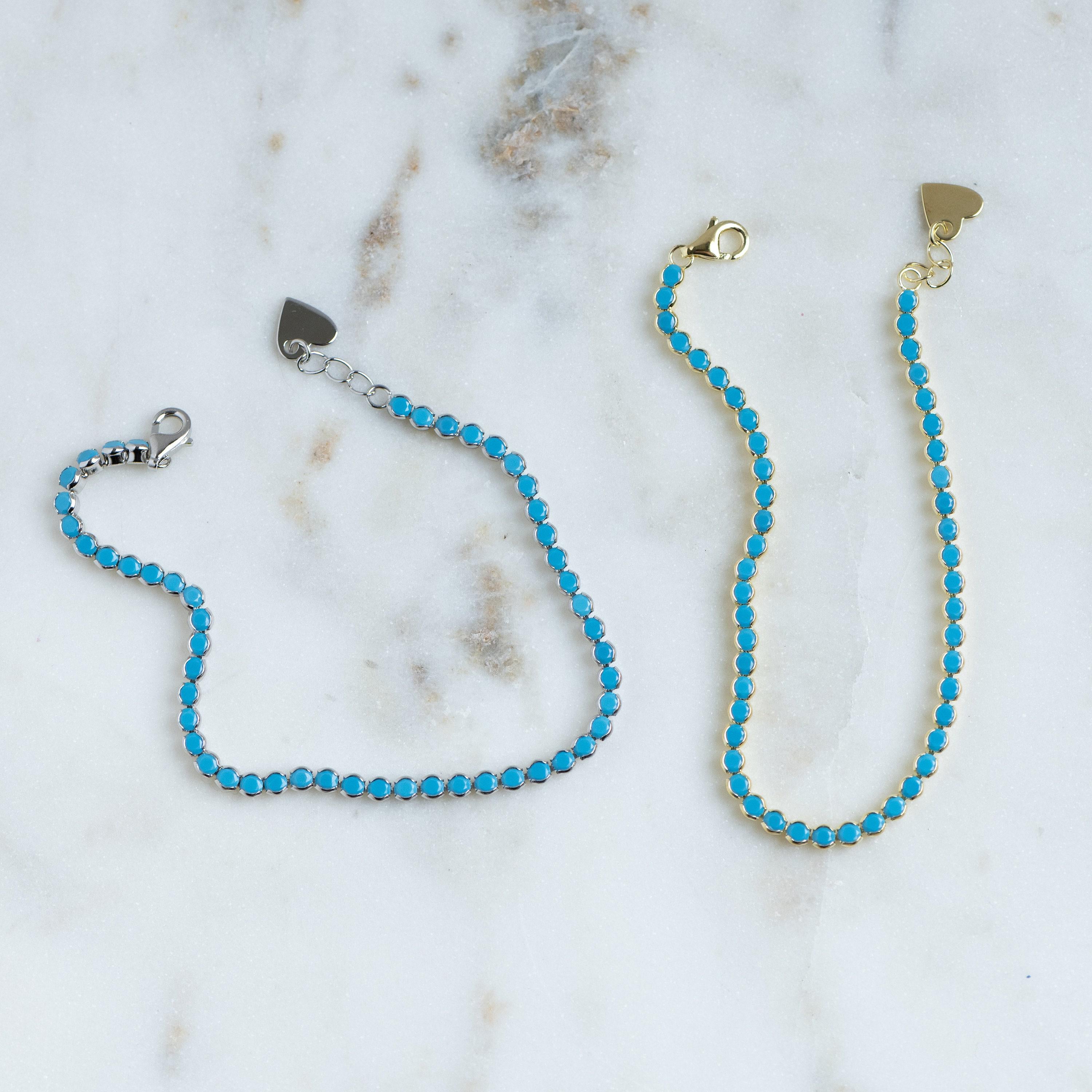 Turquoise Tennis Bracelet