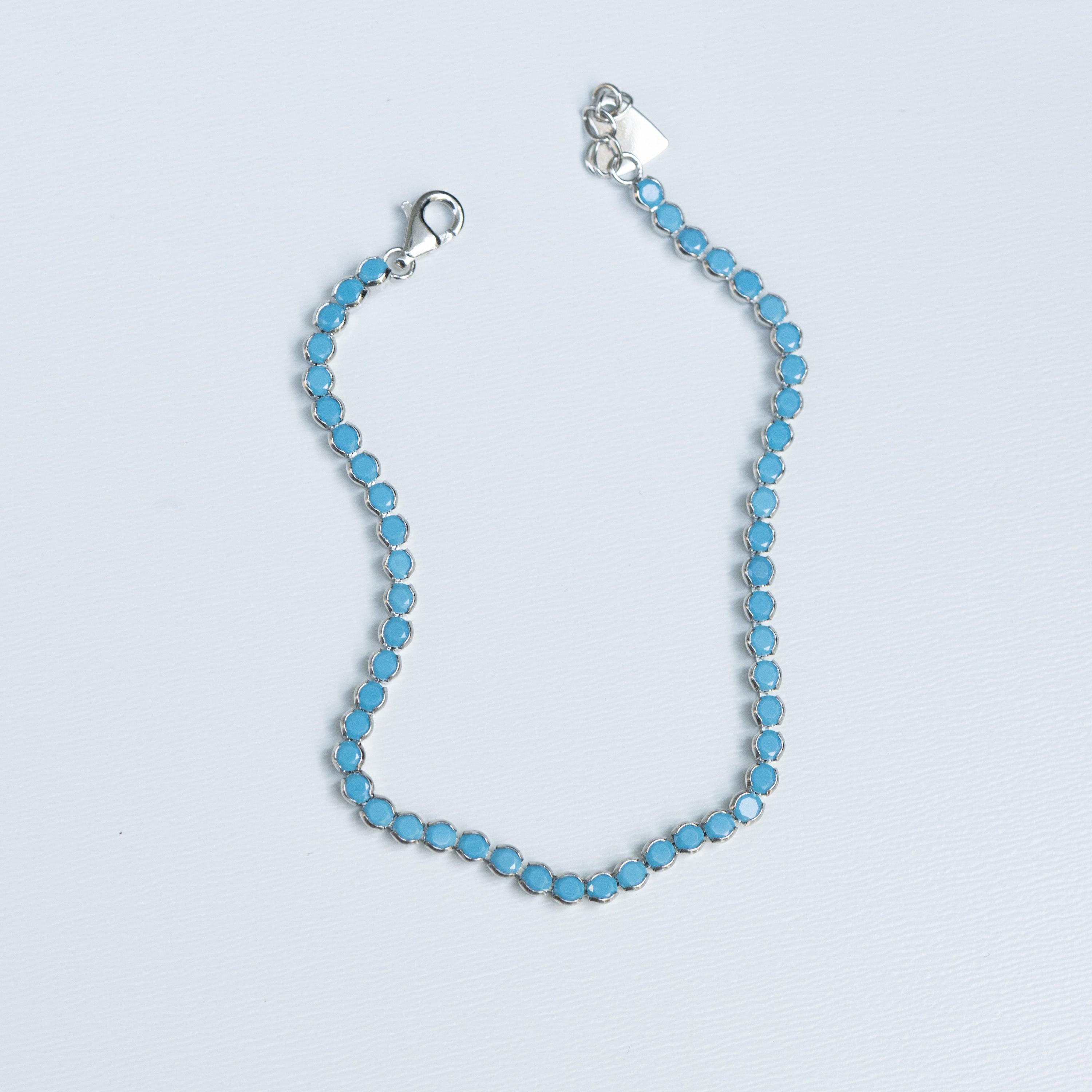 Turquoise Tennis Bracelet