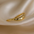 Celestial Wave Diamond Ring