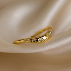 Celestial Wave Diamond Ring