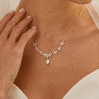 Freshwater Pearl Diamond Necklace